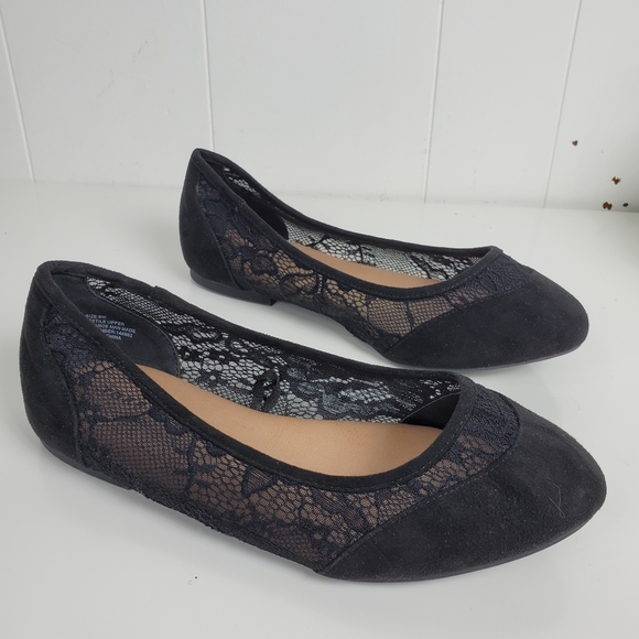 torrid Shoes - Torrid lace ballet flat shoes